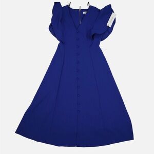 Calvin Klein Royal Blue Midi Dress
